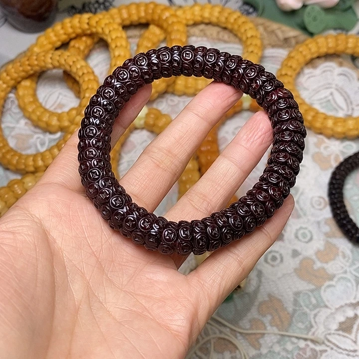 猴头核桃吊坠金饭碗12