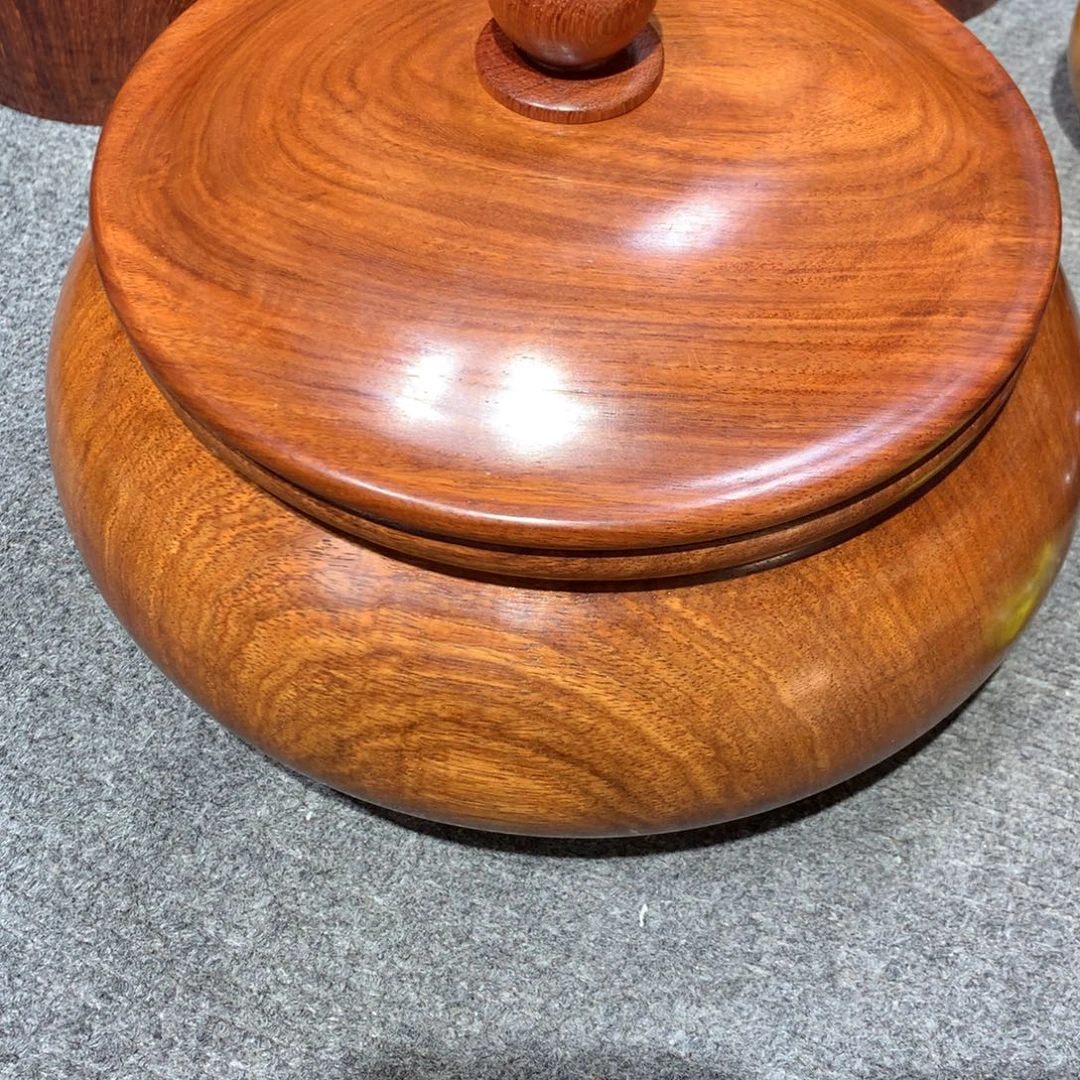 2***0木缅甸花梨25厘米大罐