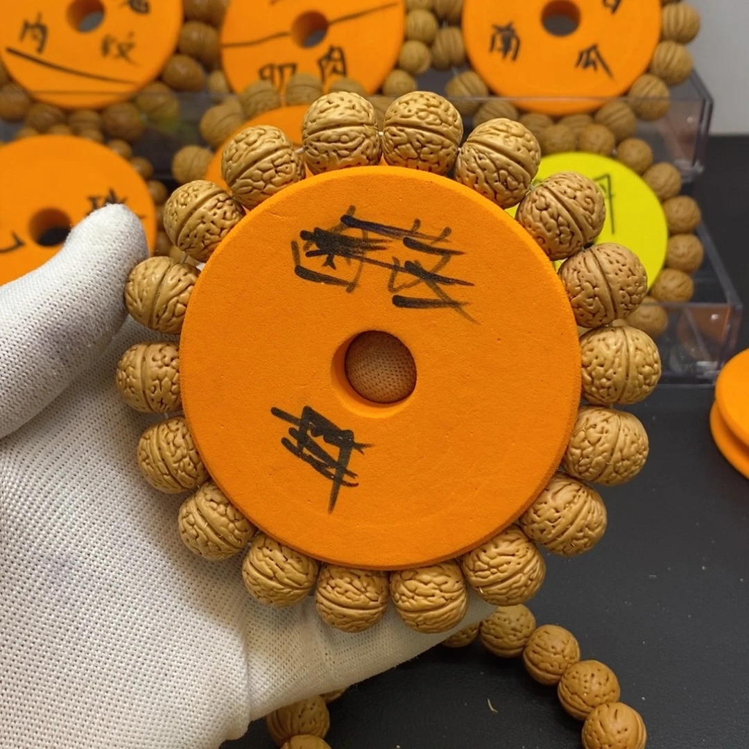 大***国桃核吊坠王者南瓜桃核手串