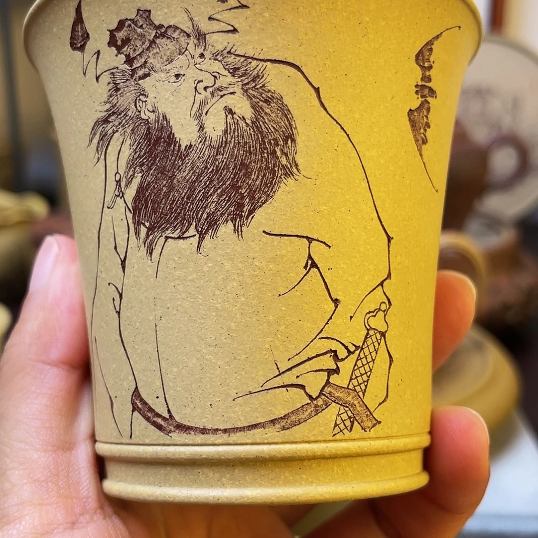 茶杯紫砂段泥紫砂主人杯