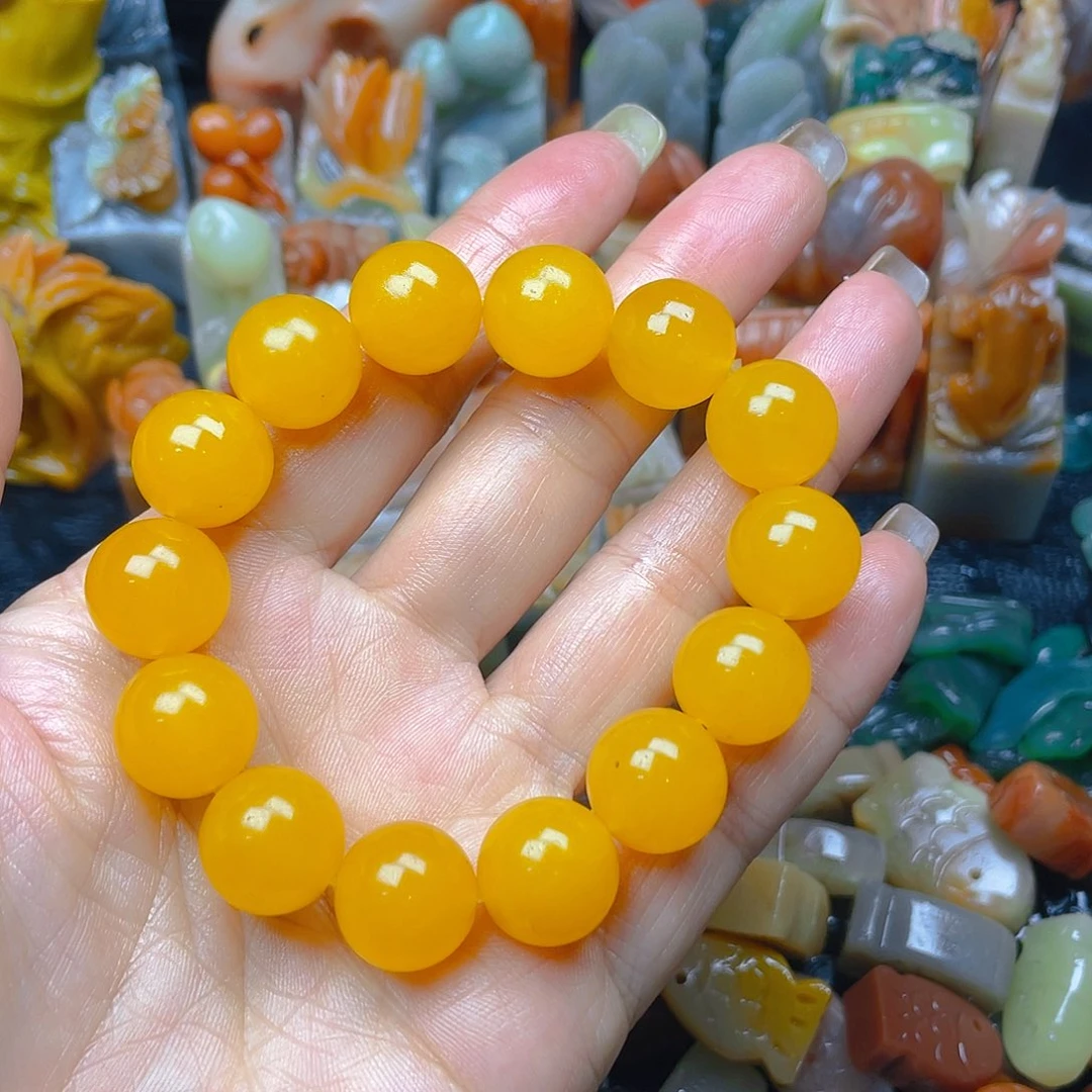 青田石印石印尼金玉冻