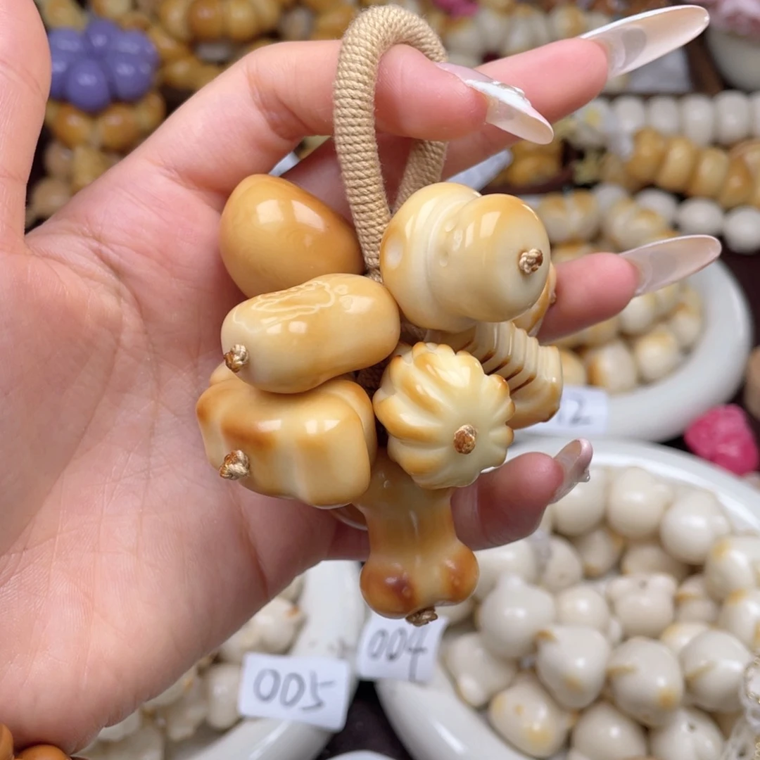 吊坠白玉菩提成品c