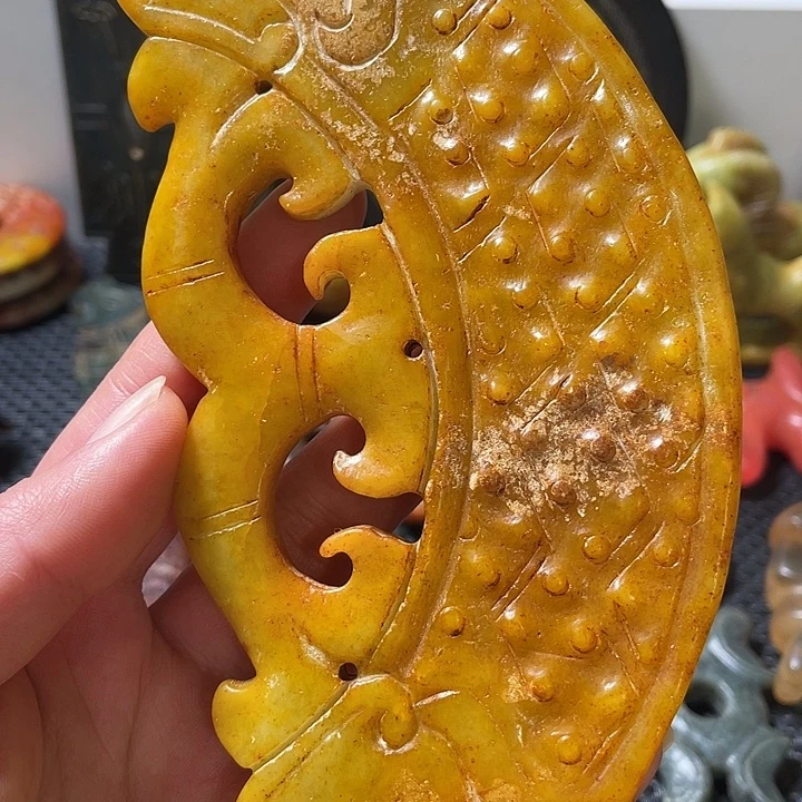 蛇纹石玉未镶嵌挂件