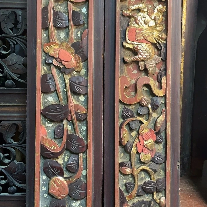 老***潘老木雕雕花板包邮