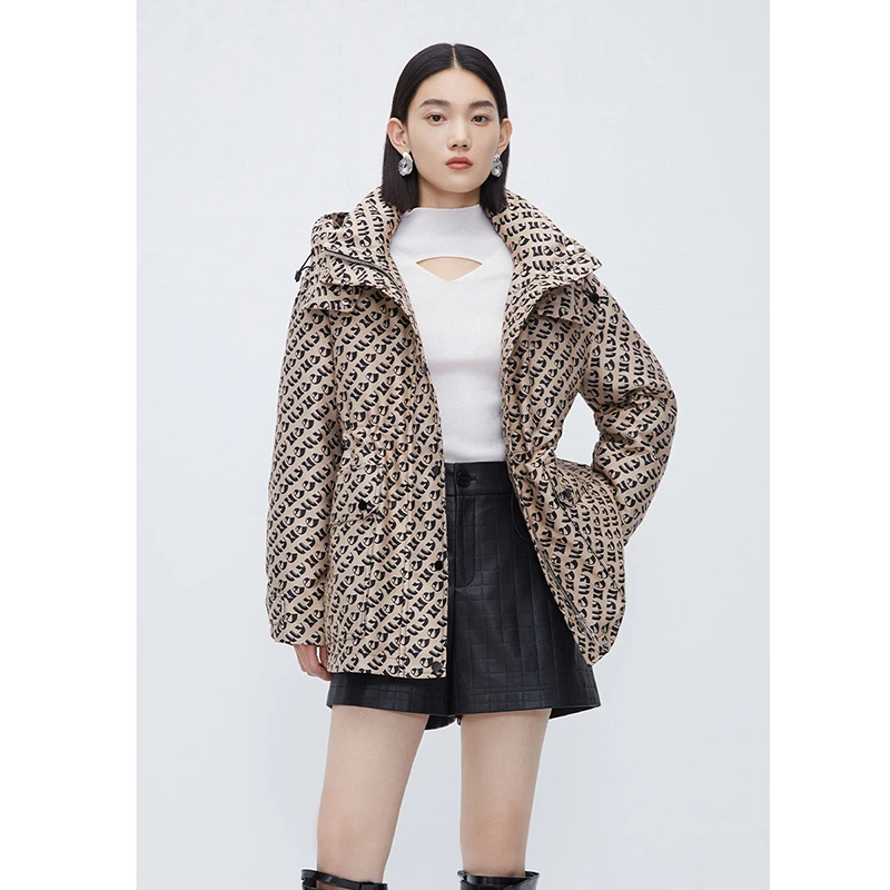 【丽公主专属】NEELLY纳俪商场同款羽绒服N23112L01171