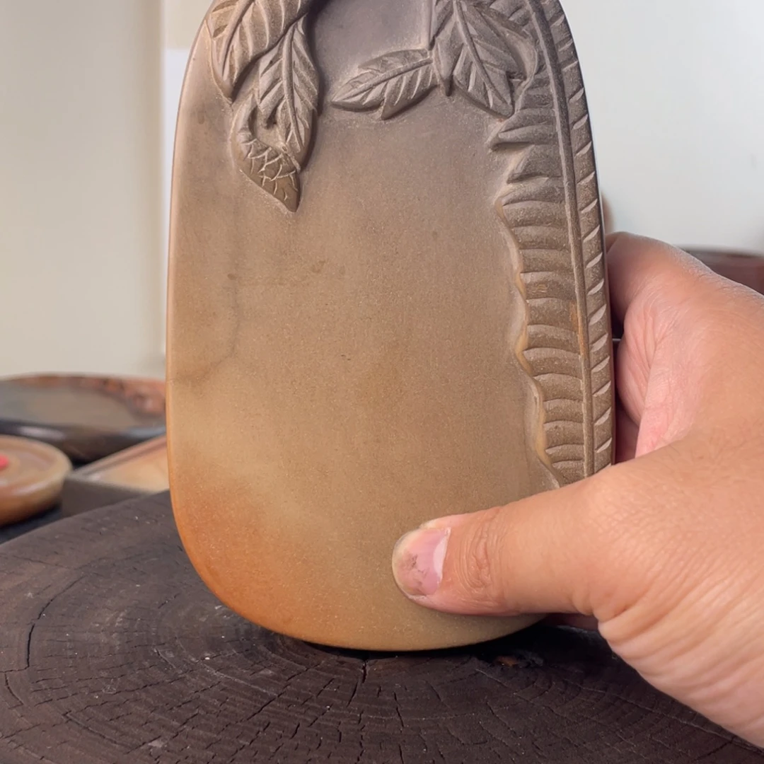 蕉叶澄泥砚高窑位