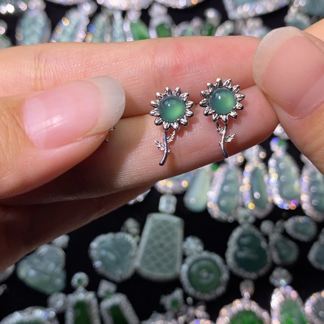 翡翠未镶嵌颈饰天然