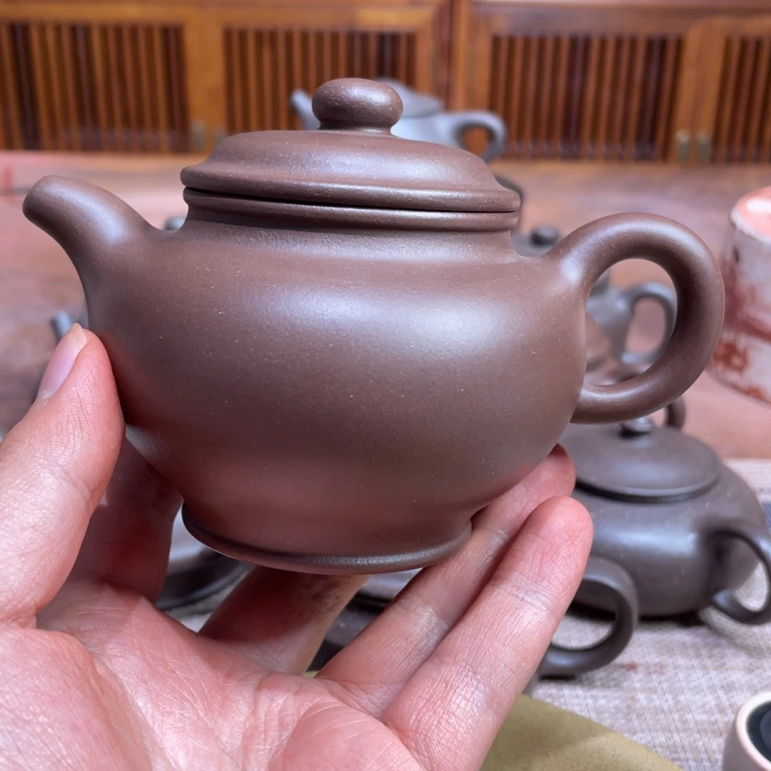 紫砂茶壶杨***生宜兴紫砂原矿紫砂壶