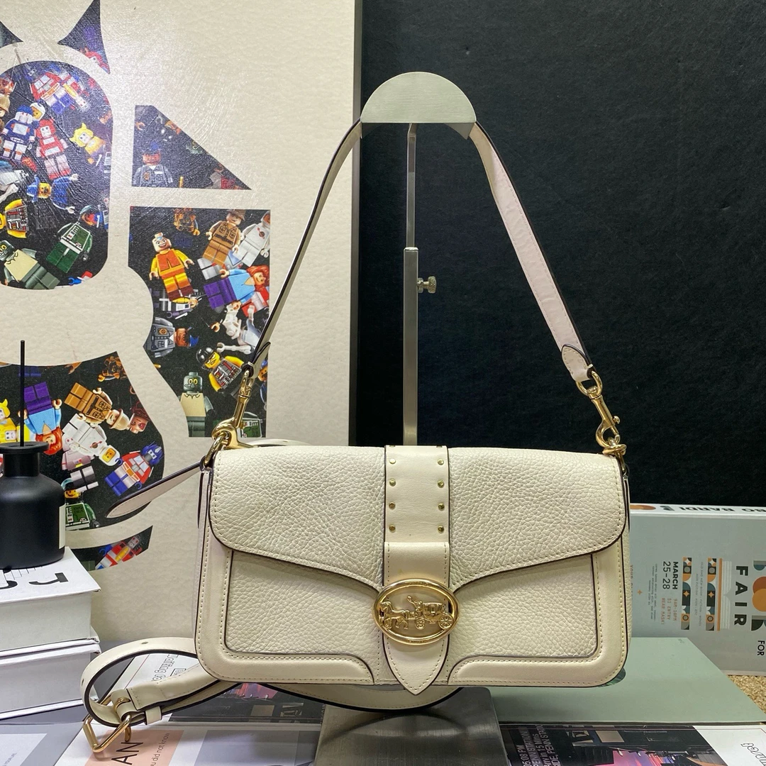 95新 COACH/蔻驰 23333斜挎包26*14