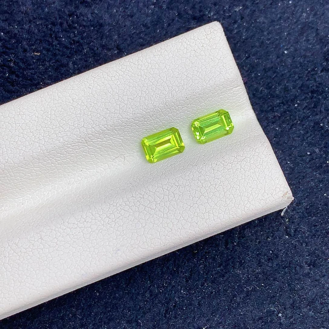 橄榄石珠宝奇石未镶嵌4✖️6