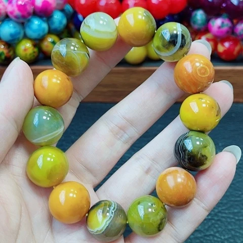 未镶嵌玛瑙手饰牛黄16