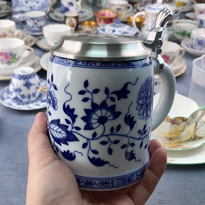 中古欧瓷瓷器小房子