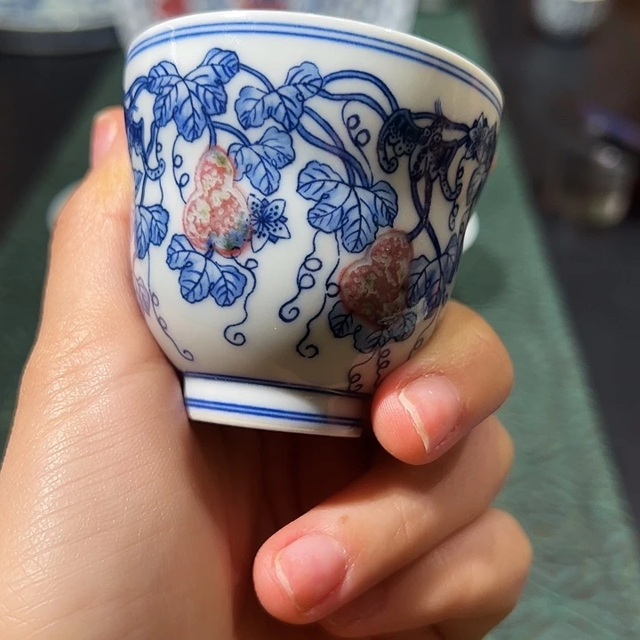 微瑕臻玉古坊原矿孔雀石釉里红