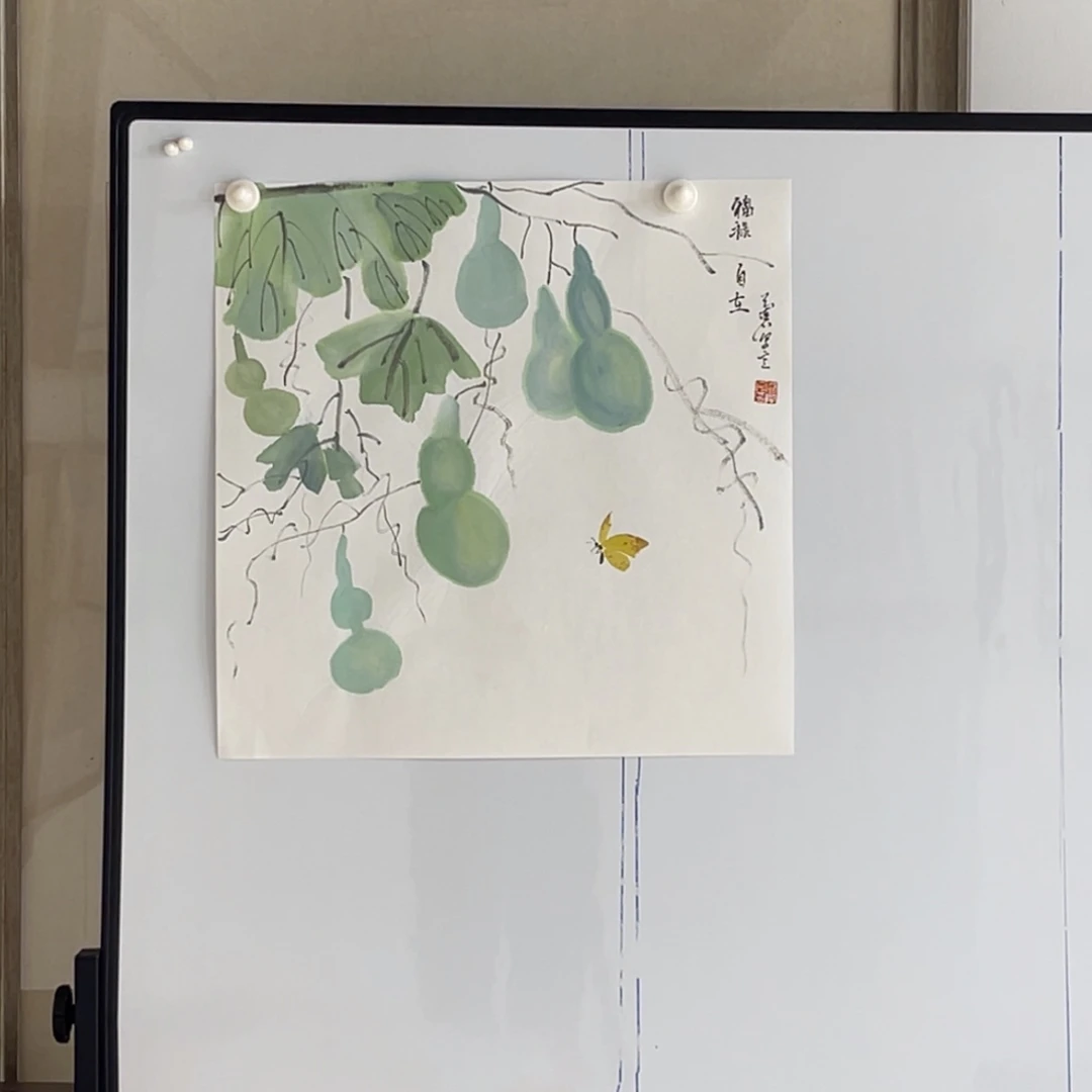 国画张兰石 福禄自立