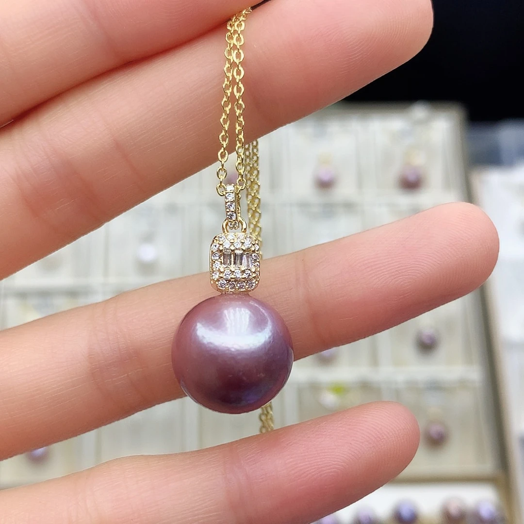 淡水珍珠颈饰合金