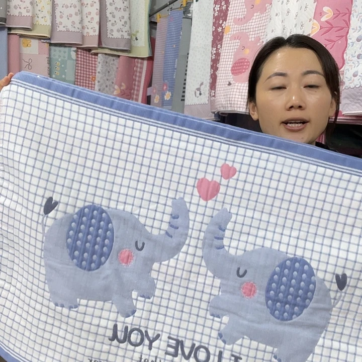 棉特价蓝色小飞象