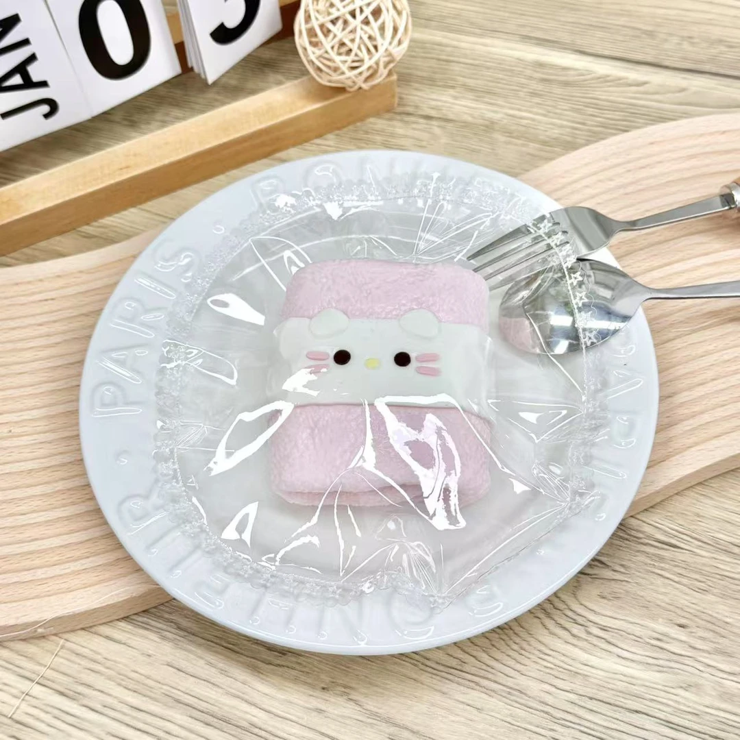 【KT毛巾卷】纯手工食品级硅胶捏捏乐解压玩具