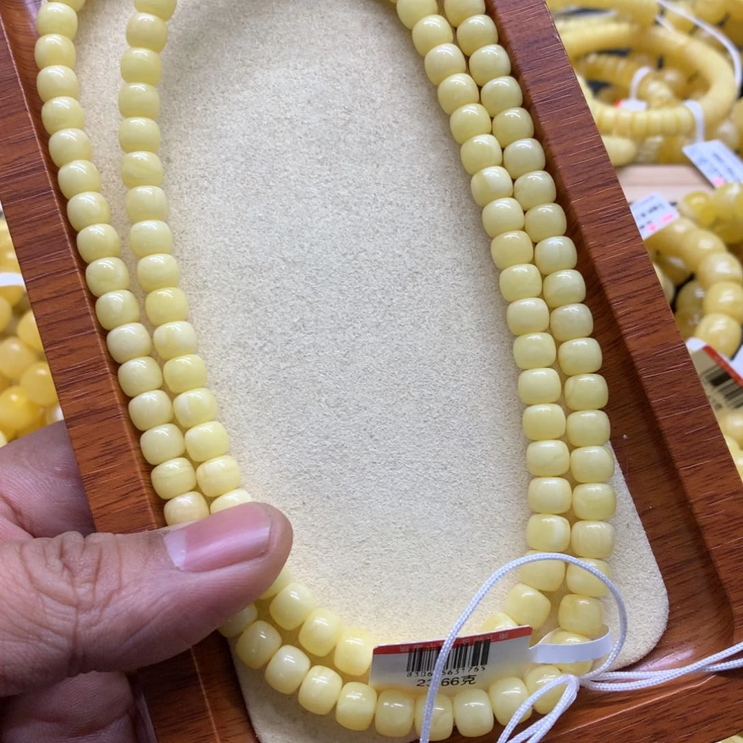 蜜蜡手链未镶嵌昊*蜜蜡