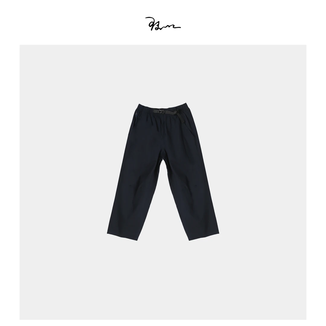 【醒木】陆一口女装定制腰带松紧锥形休闲裤