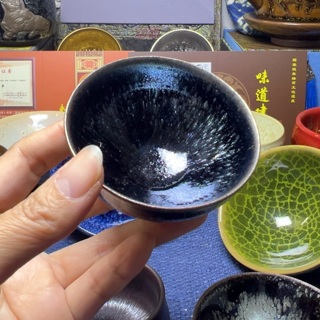 建阳特产 建盏喝茶盏