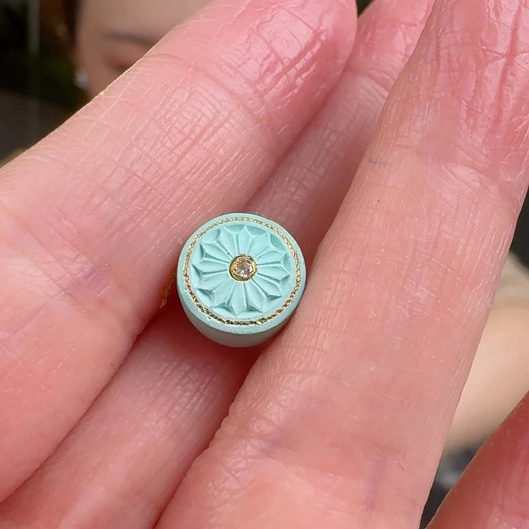 绿松石珠宝奇石未镶嵌