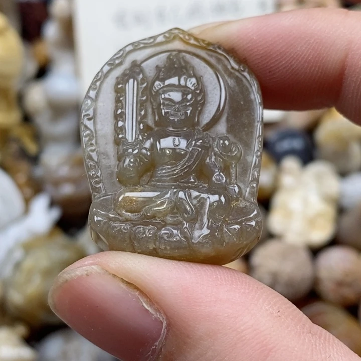 颈饰未镶嵌硅化珊瑚（珊瑚玉）小