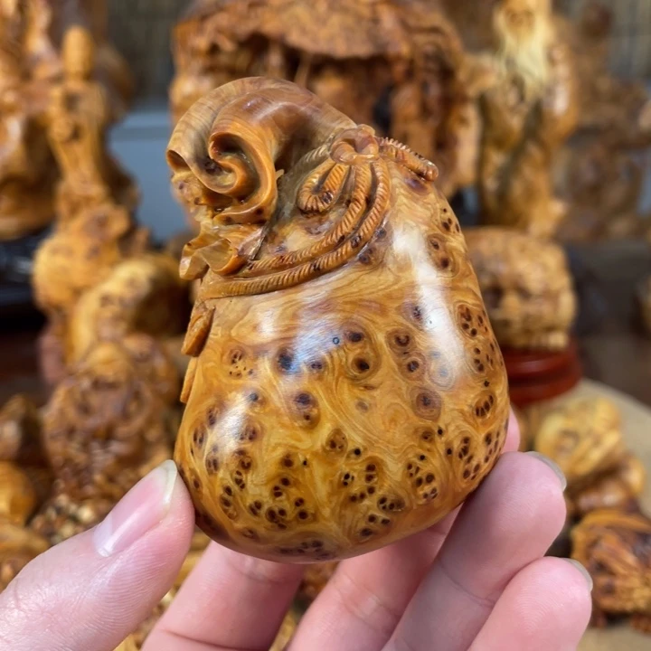 柏木（崖柏）太行崖柏精品手把件