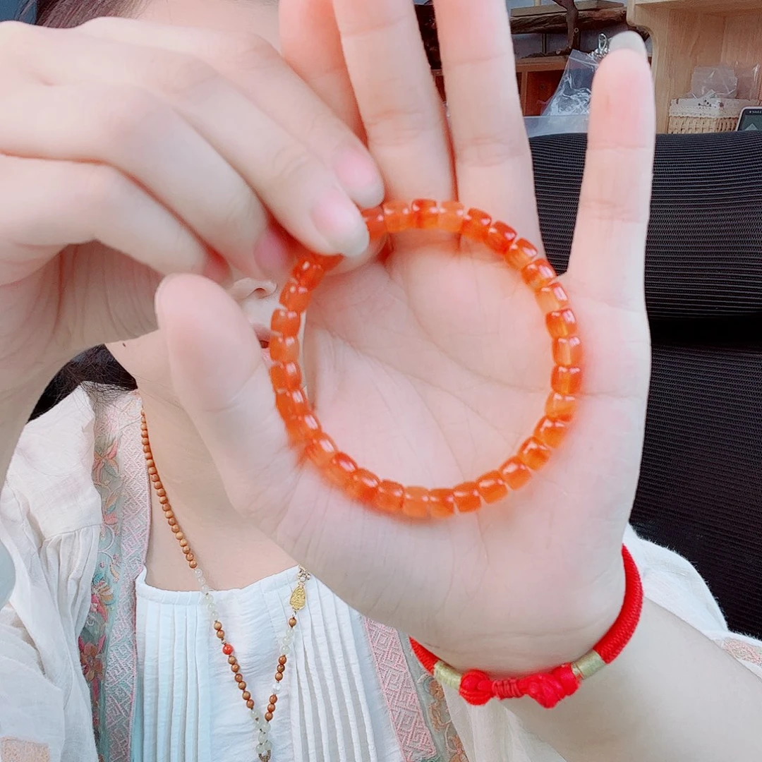 手链未镶嵌南红玛瑙