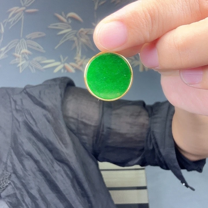 奉***店翡翠银S925镶嵌吊坠(不含链)特价