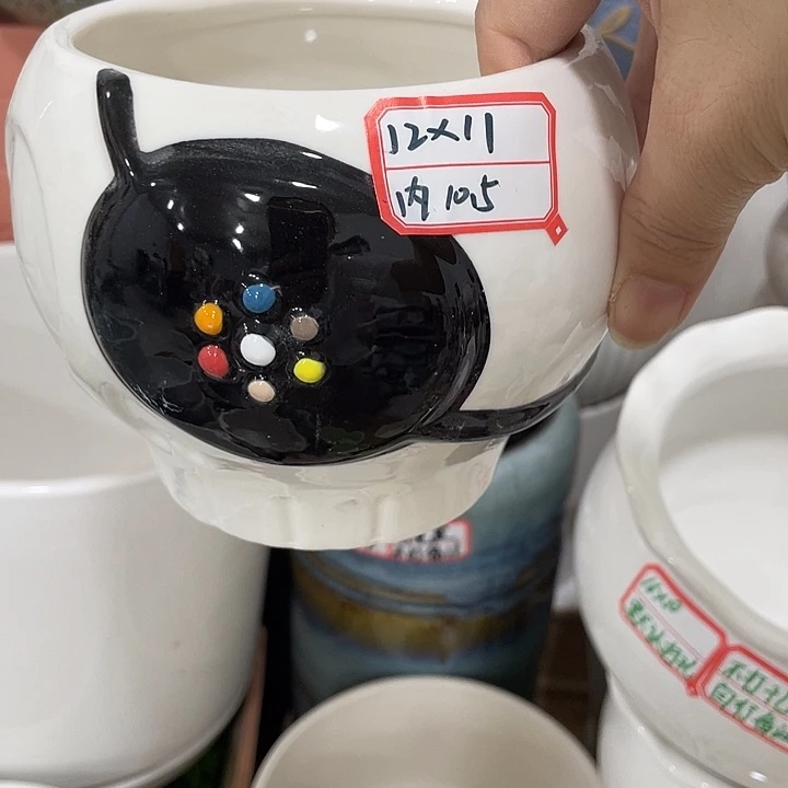 陶瓷花盆凑12米包邮