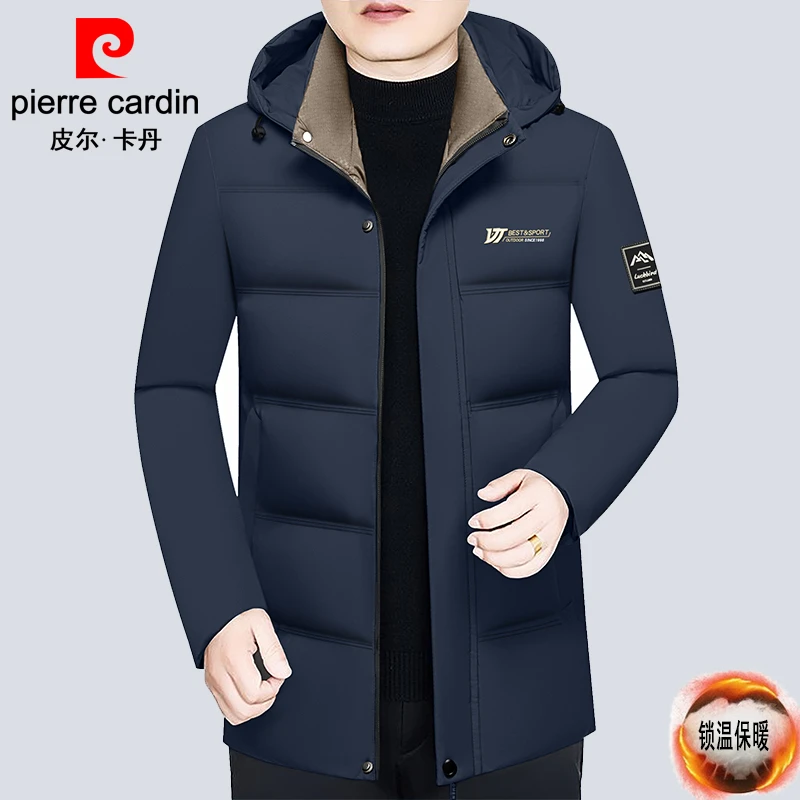 皮尔卡丹棉衣男冬季休闲加厚保暖高档棉服男士外套棉袄新款百搭