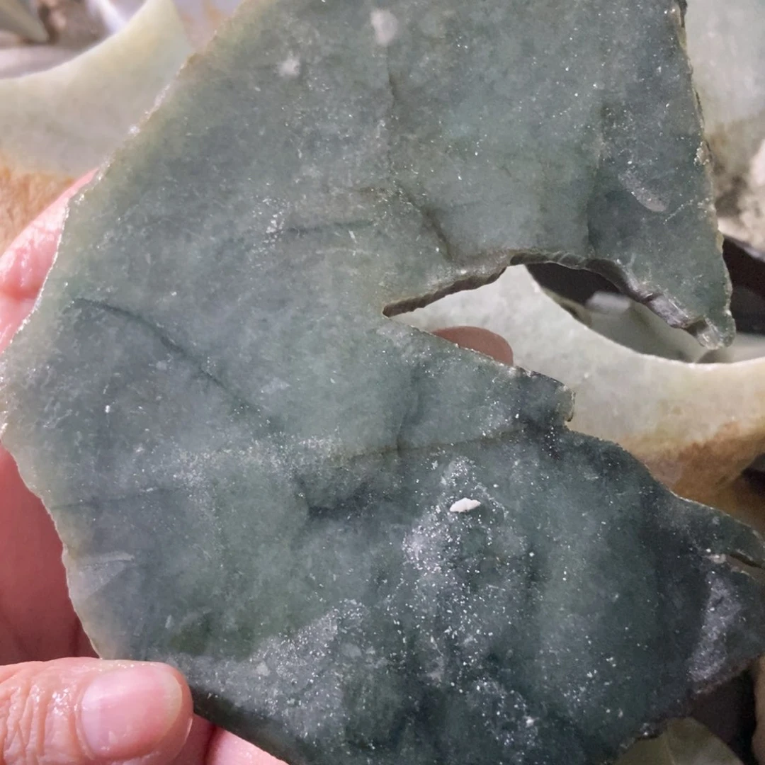 翡翠挂件未镶嵌天然翡翠