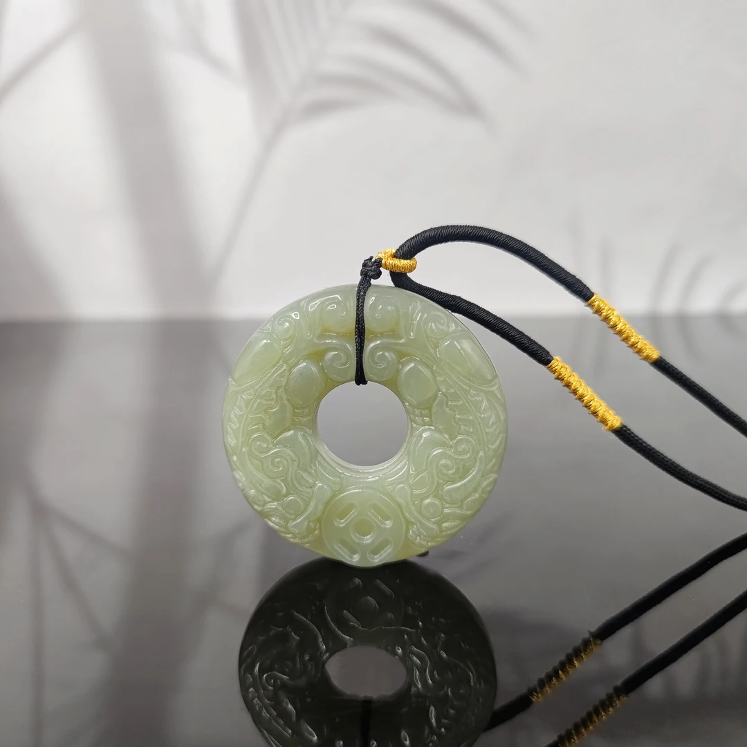 G和田玉平安扣吊坠0066