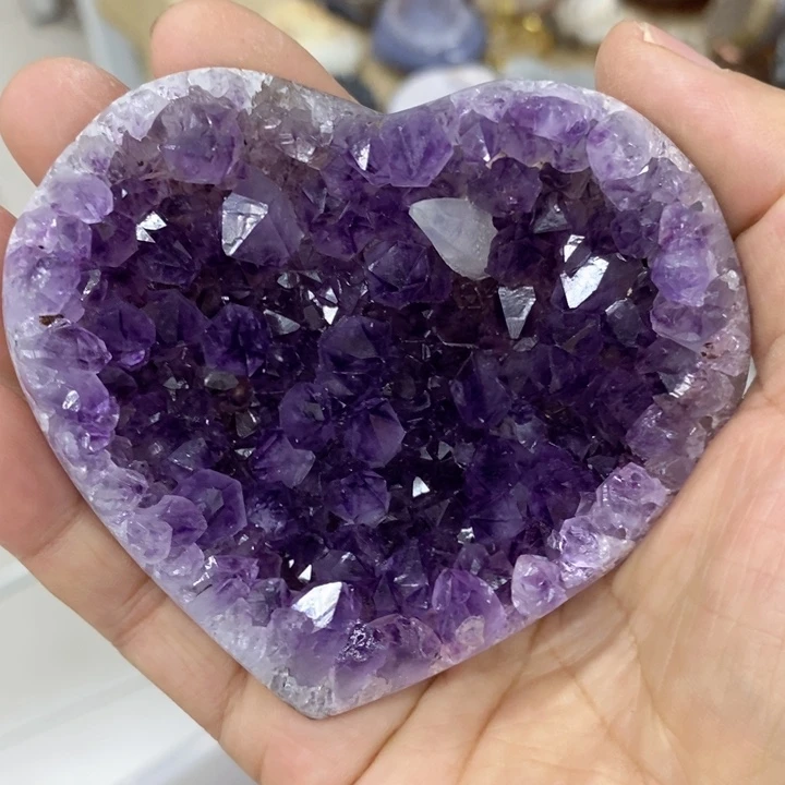 未镶嵌珠宝半成品紫晶