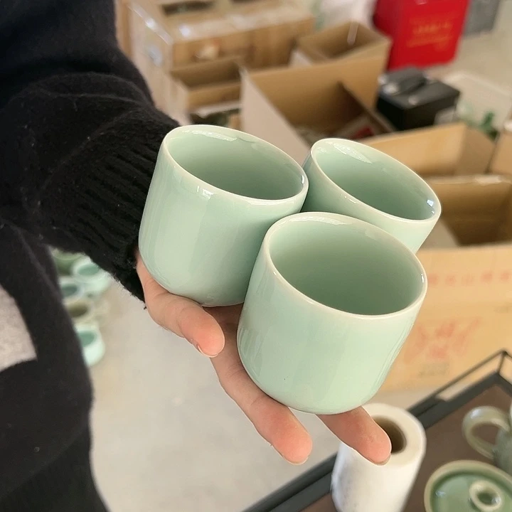 小米茶器龙泉青瓷