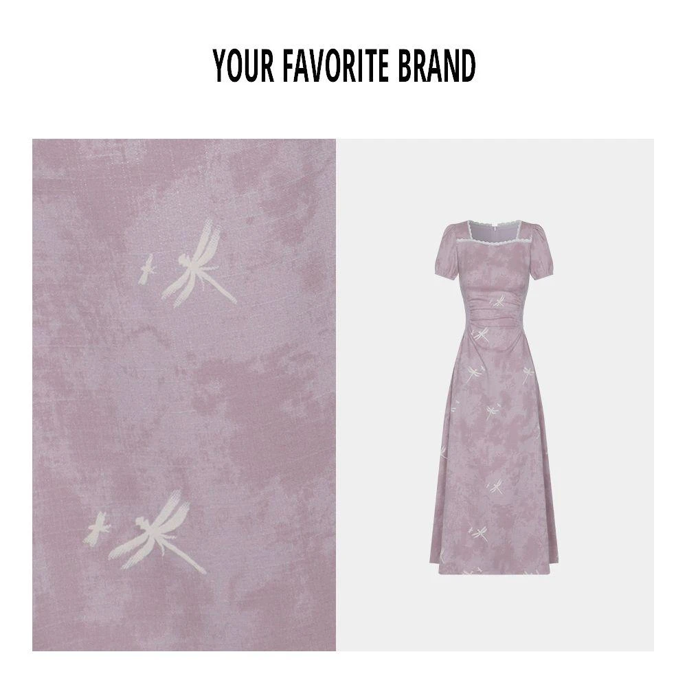 【 紫韵蜻蜓】新款连衣裙G25243299