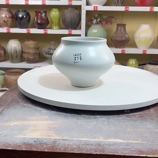 瓶陶瓷花瓶摆件摆件。211