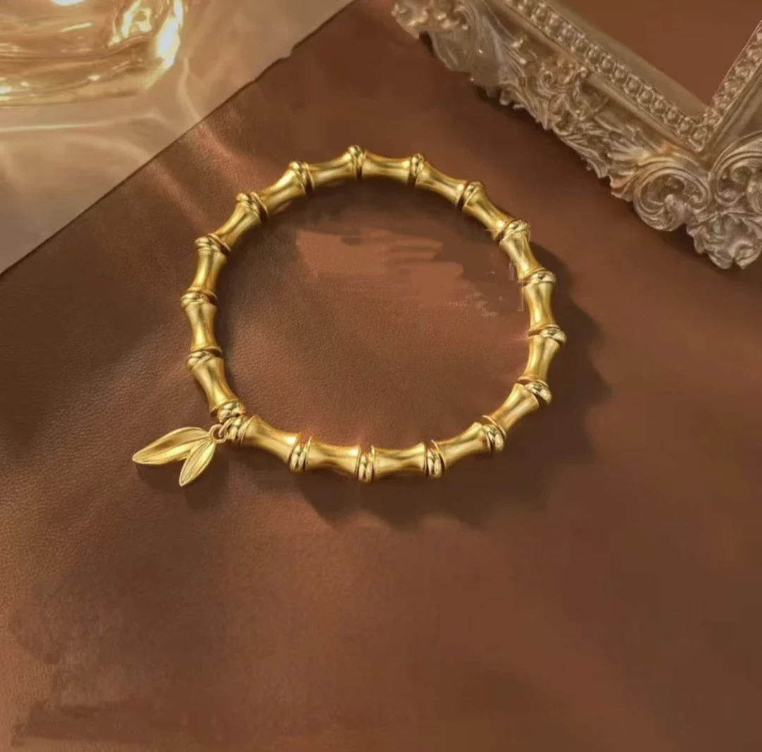 铜合金手链 新中式竹节outlets女配饰竹节手链女手串手饰