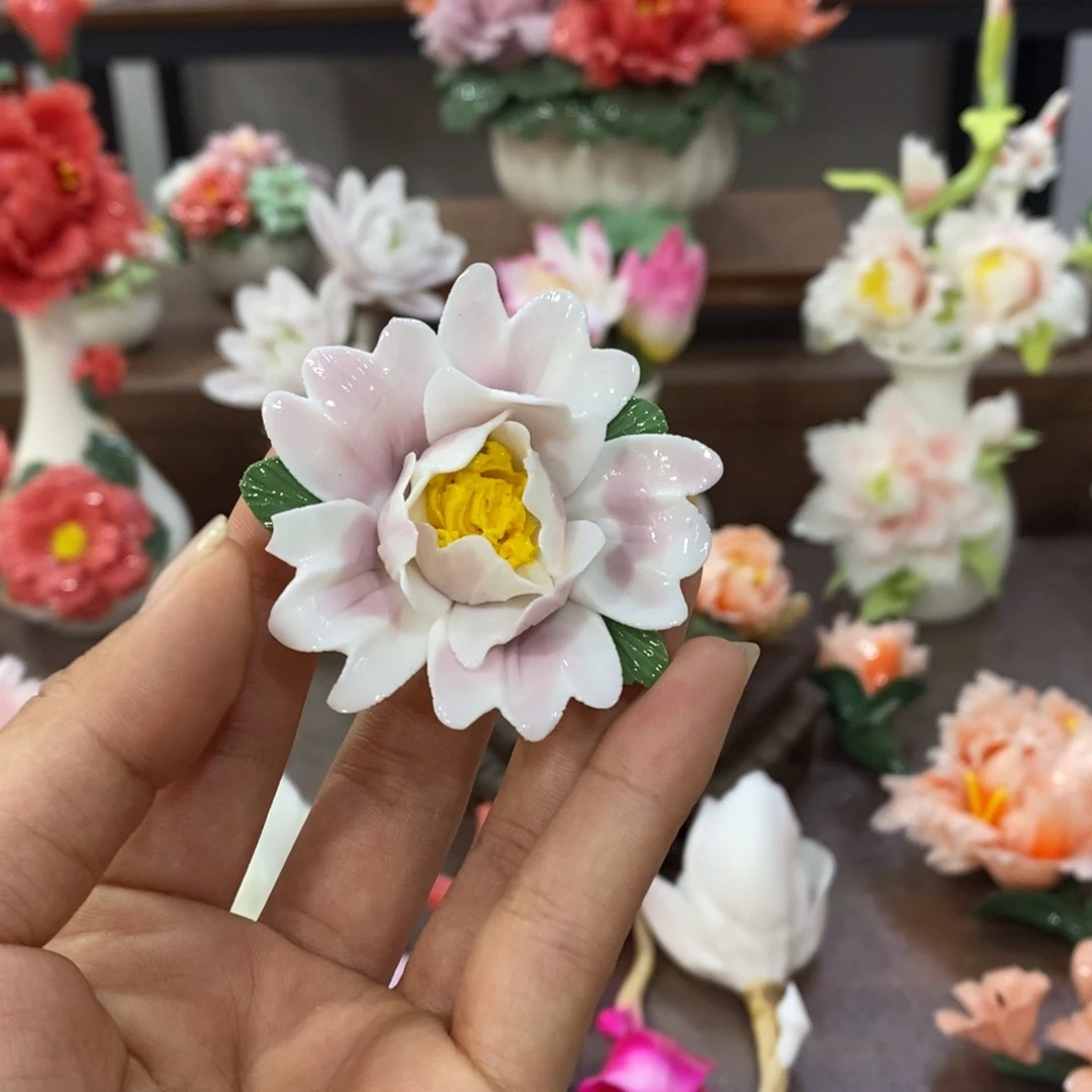 瓷片陶瓷工艺品摆件