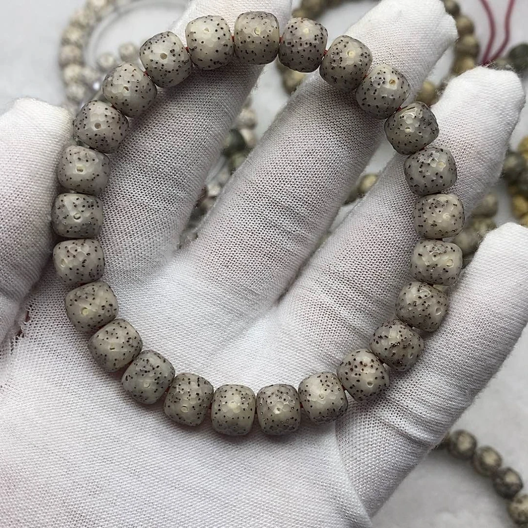 手串星月菩提9龙鳞