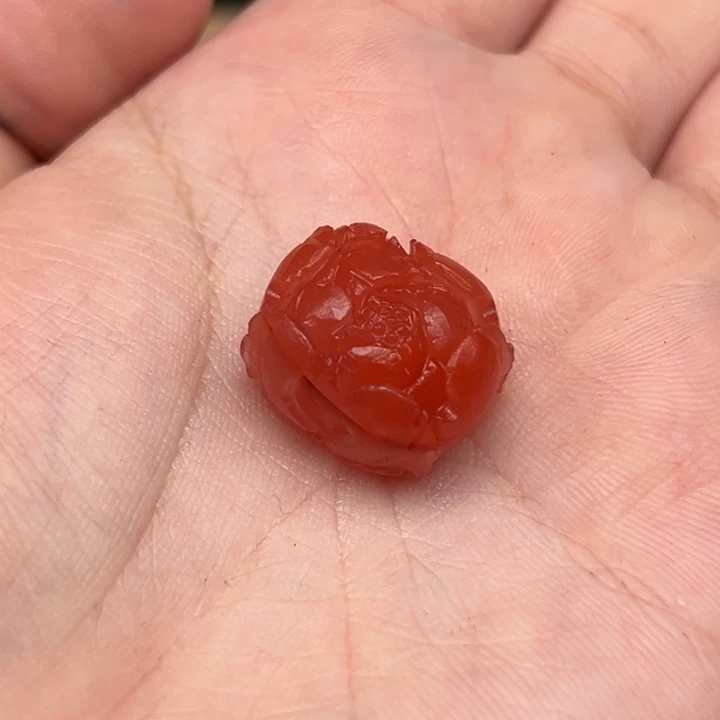 南红玛瑙未镶嵌吊坠(不含链)