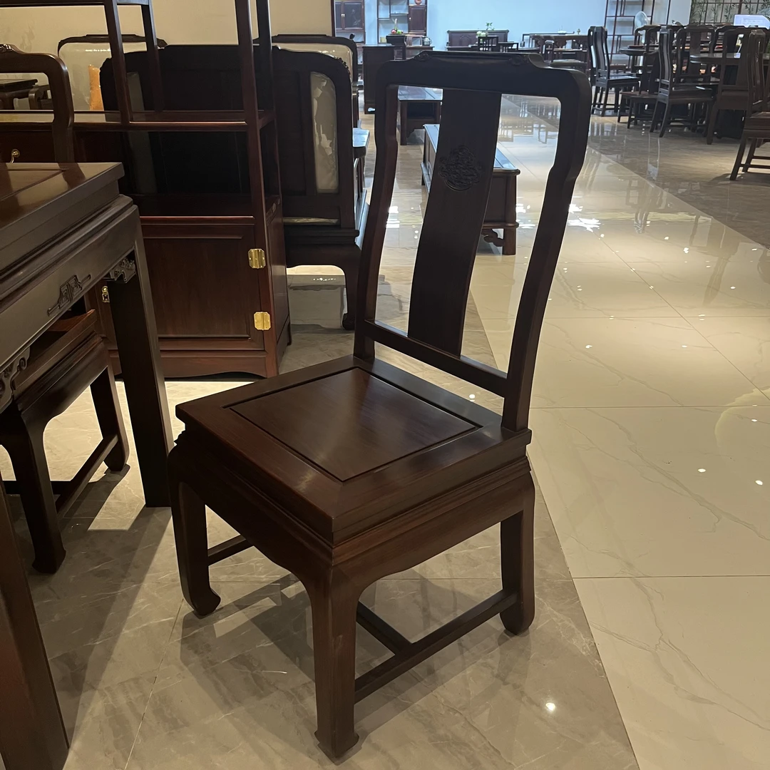 东非酸Z直播现货餐桌一桌六椅新中式家用餐厅饭桌禅意