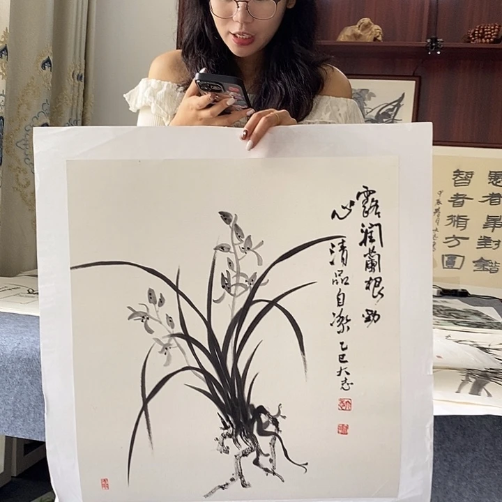 国画纯手绘国画写意作品