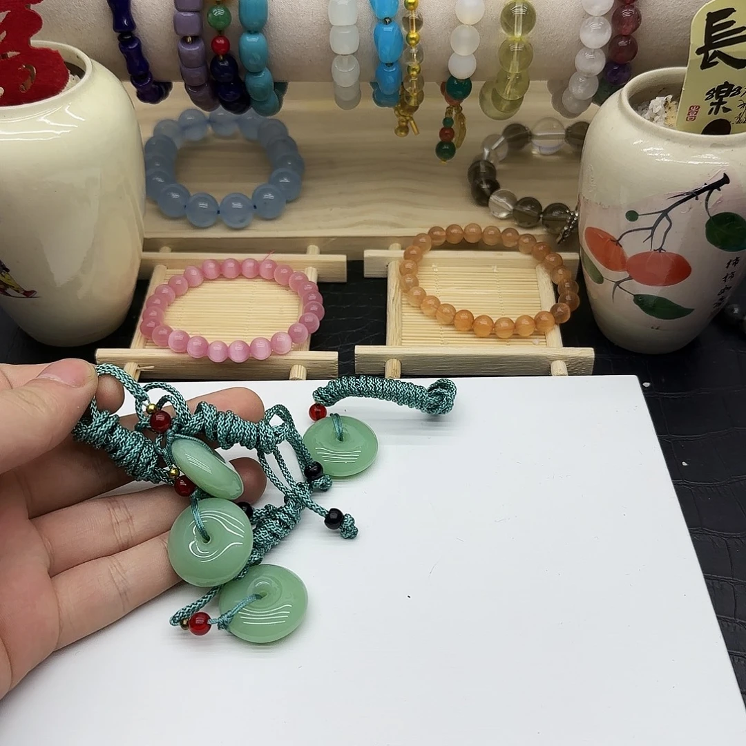 翡翠未镶嵌手链项链