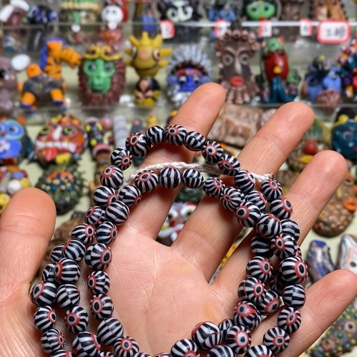 琉璃颈饰福利古法链子一条