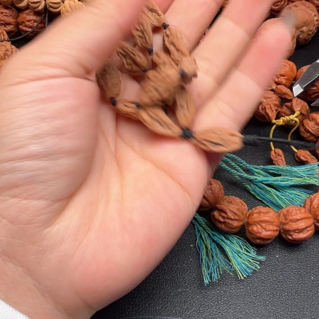 蓝***师文玩核桃吊坠小蛤蟆