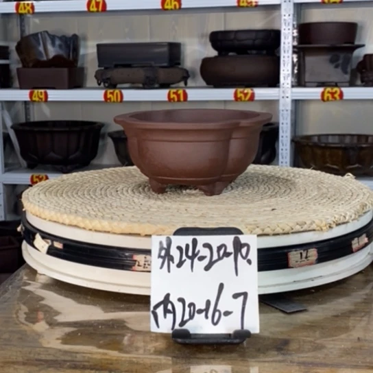 紫砂花盆宜兴紫砂花盆产地直销