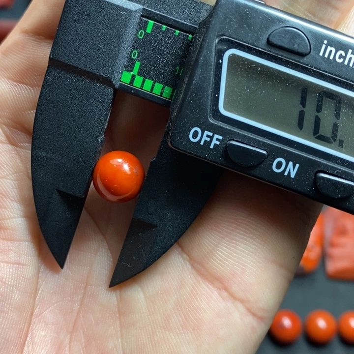 南红玛瑙未镶嵌圆珠