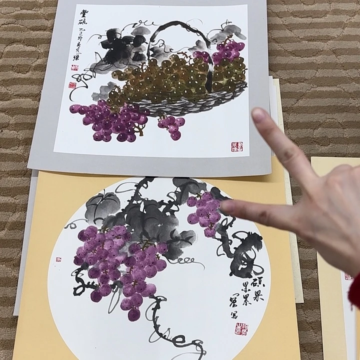 国画戀**塵花鸟的翅膀是一个巨大