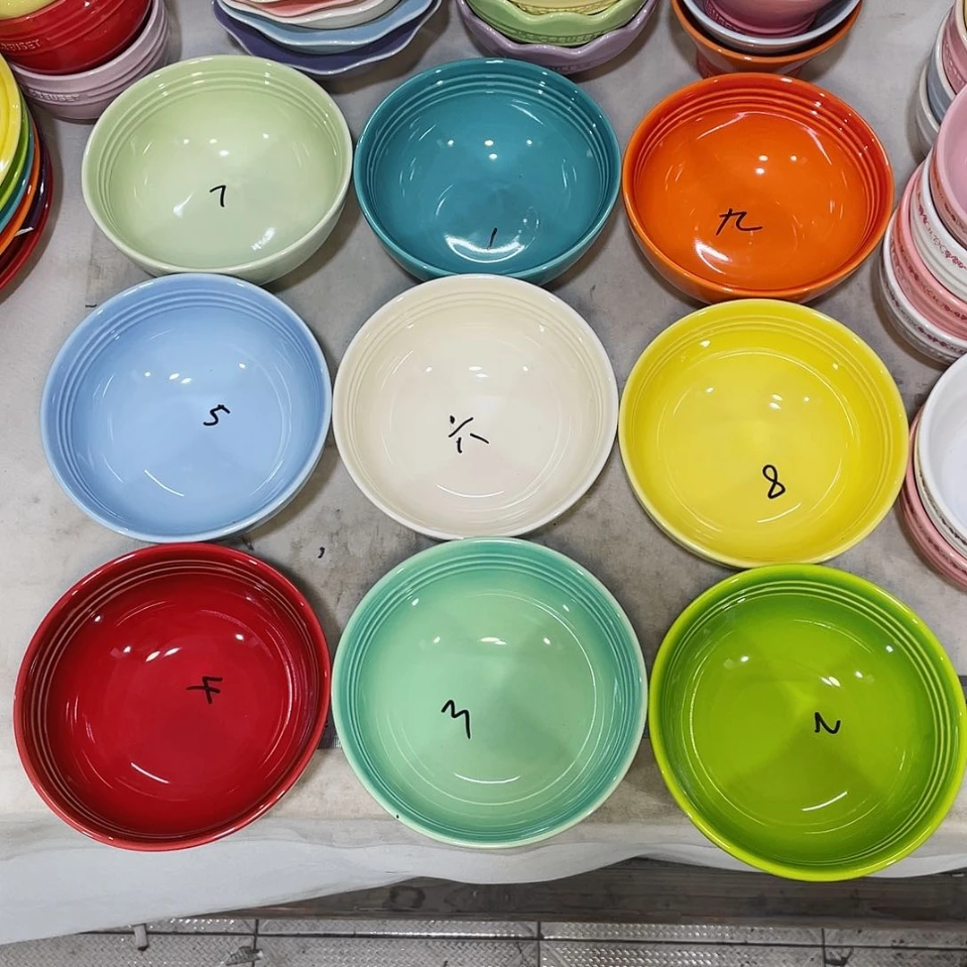 瓷片微瑕陶瓷餐具家用 两个精品